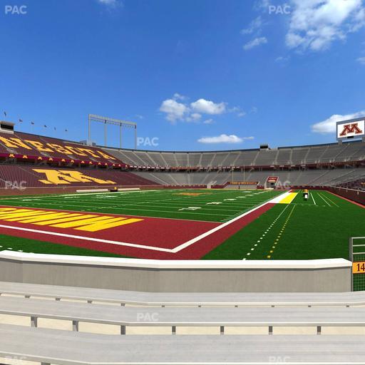 Huntington Bank Stadium - Section 147 Seat View