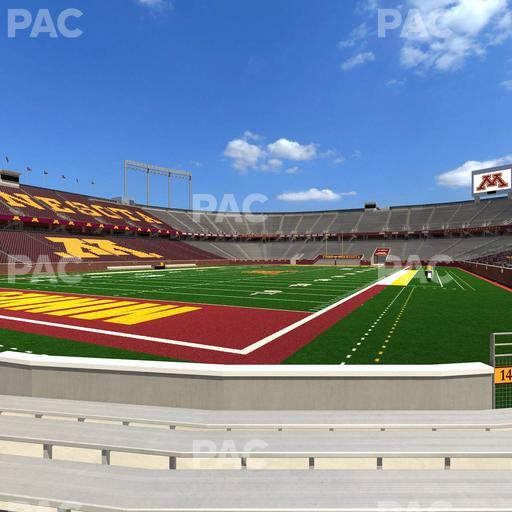 Huntington Bank Stadium - Section 147 Seat View