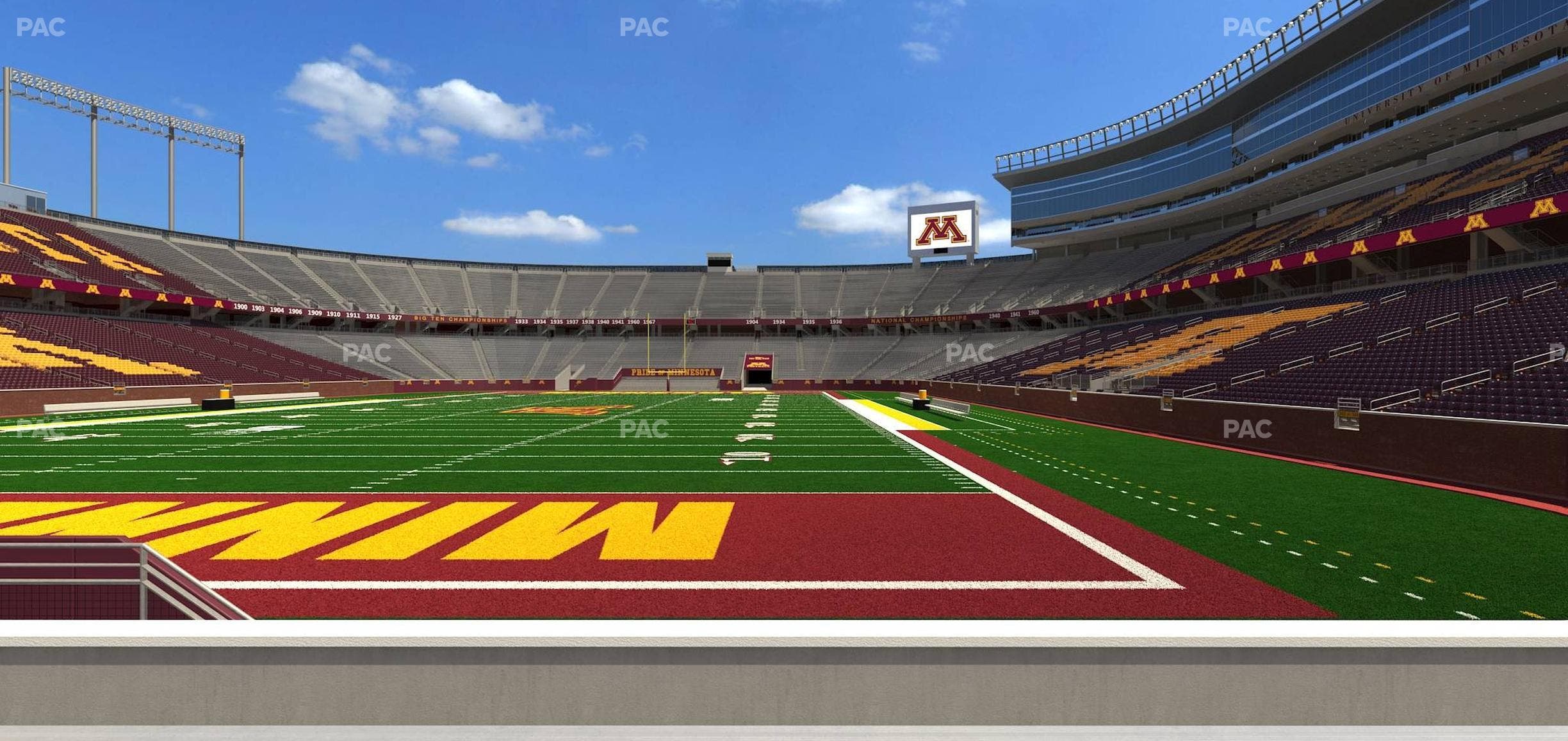 Huntington Bank Stadium - Section 148 Seat View