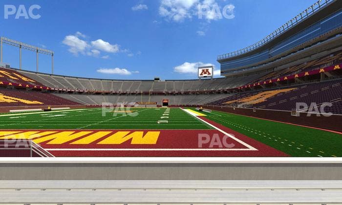 Huntington Bank Stadium - Section 148 Seat View