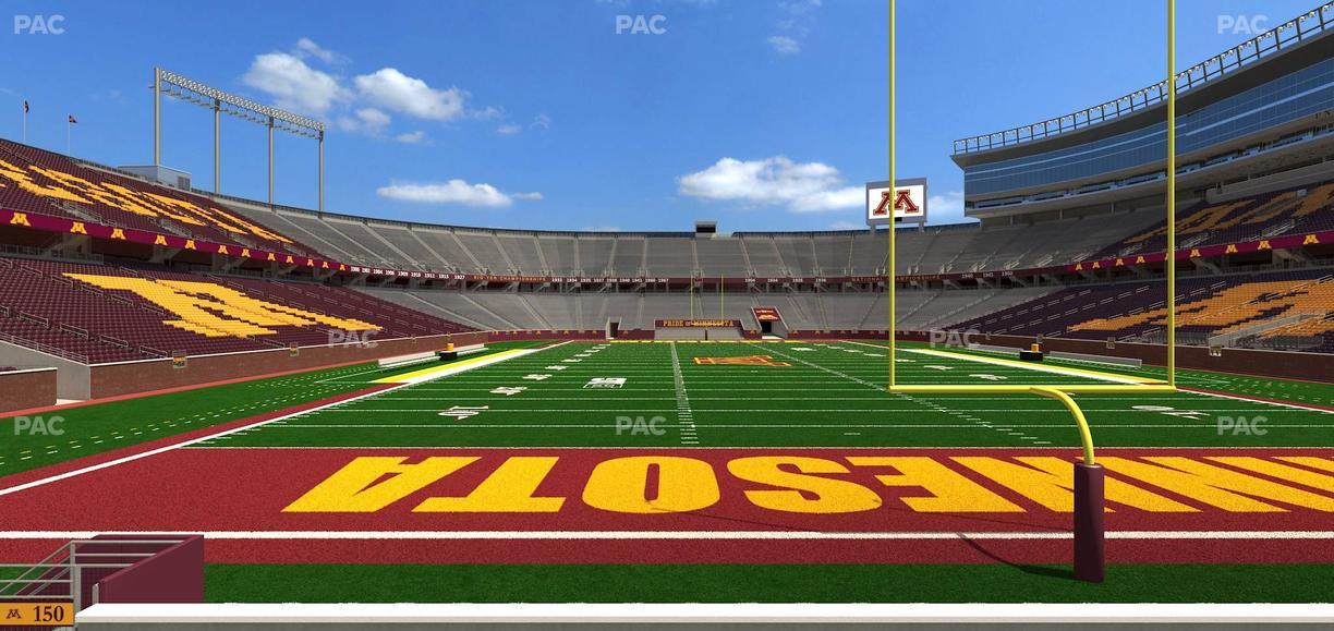 Huntington Bank Stadium - Section 150 Seat View