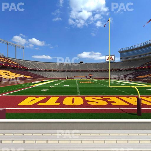 Huntington Bank Stadium - Section 150 Seat View