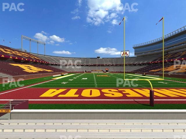 Huntington Bank Stadium - Section 150 Seat View