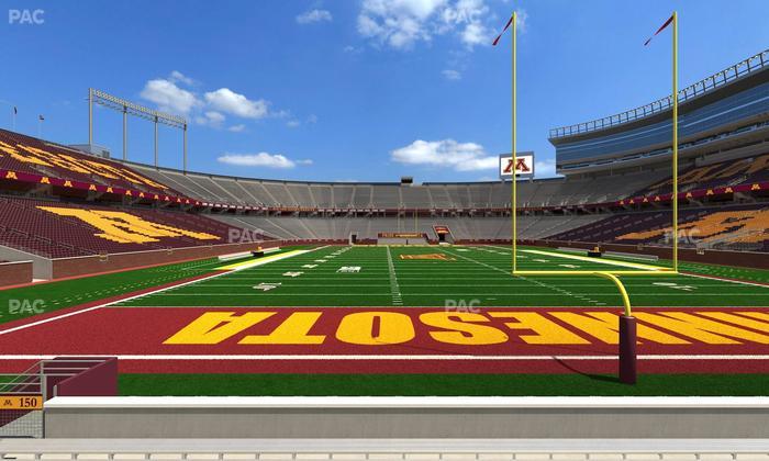 Huntington Bank Stadium - Section 150 Seat View