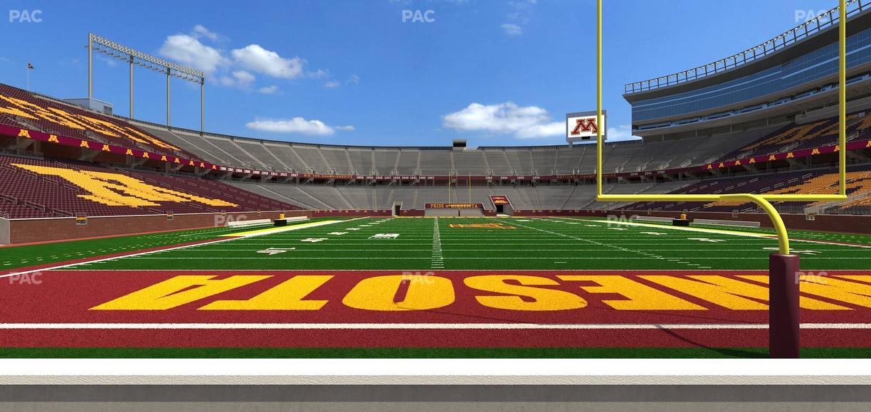 Huntington Bank Stadium - Section 150 Seat View