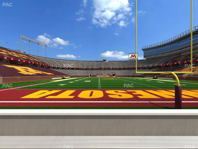 Huntington Bank Stadium - Section 150 Seat View