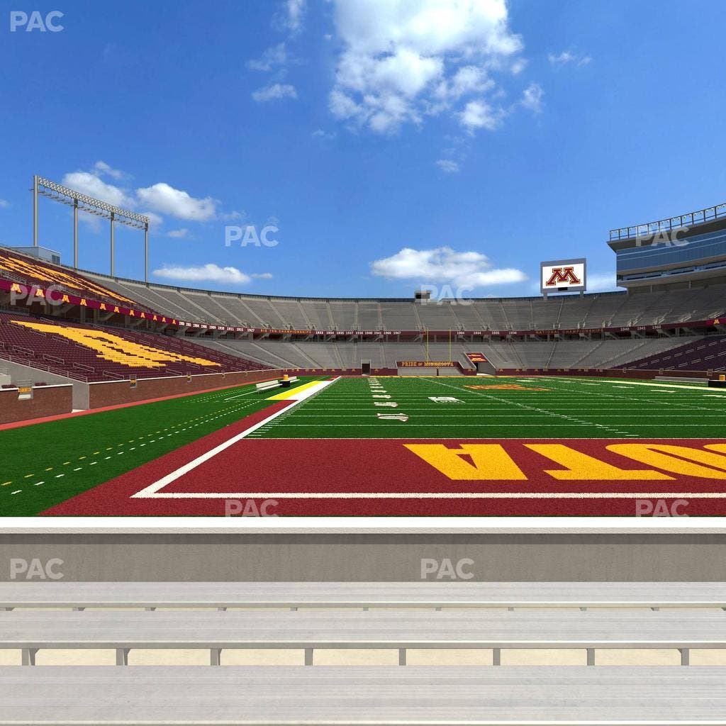 Huntington Bank Stadium - Section 151 Seat View