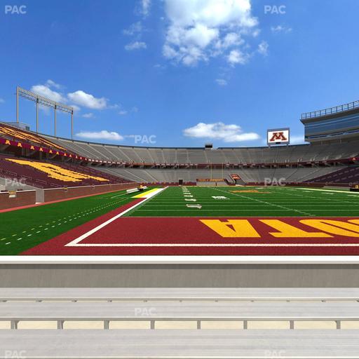 Huntington Bank Stadium - Section 151 Seat View