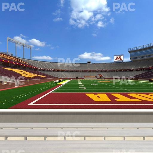 Huntington Bank Stadium - Section 151 Seat View