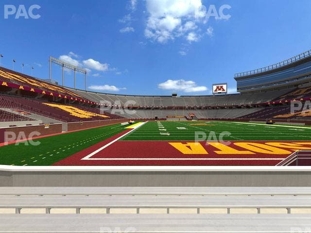 Huntington Bank Stadium - Section 151 Seat View