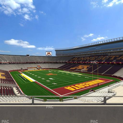 Huntington Bank Stadium - Section 201 Seat View