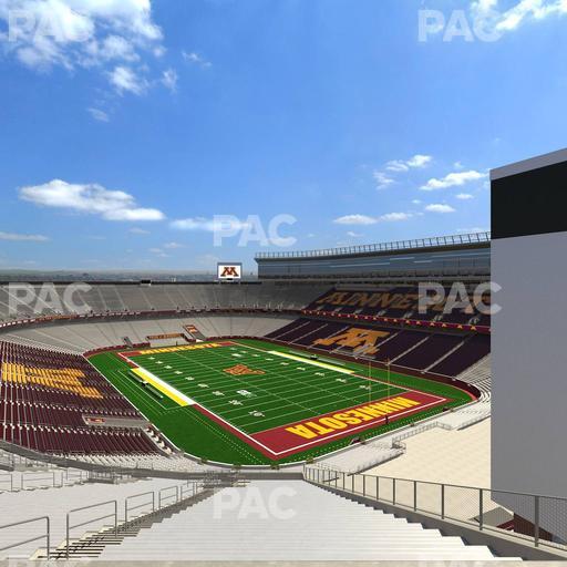 Huntington Bank Stadium - Section 201 Seat View