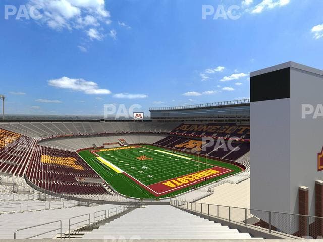 Huntington Bank Stadium - Section 201 Seat View