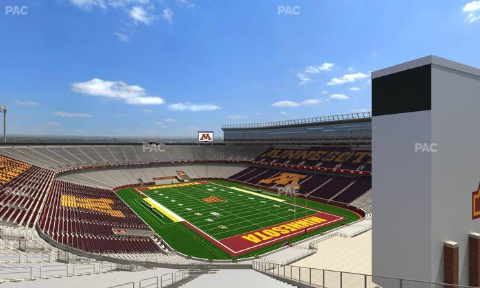 Huntington Bank Stadium - Section 201 Seat View