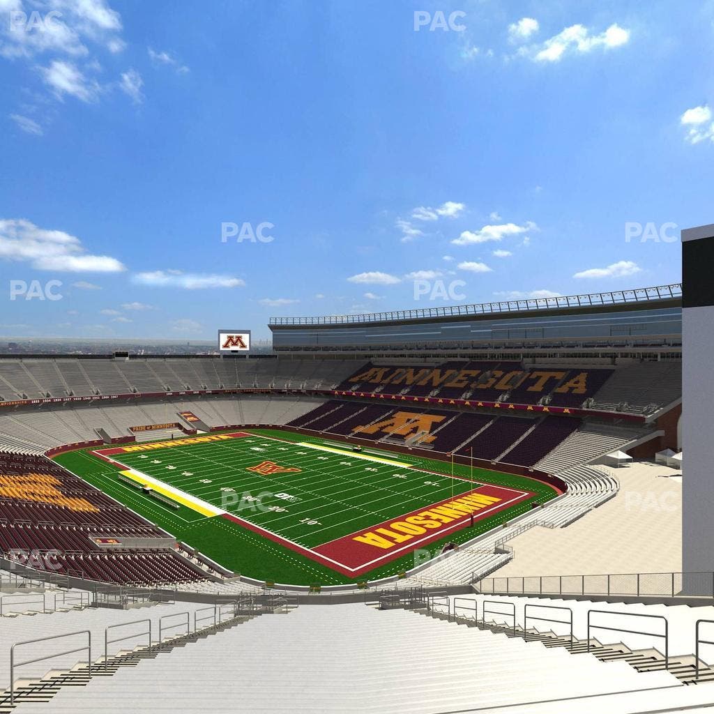 Huntington Bank Stadium - Section 202 Seat View