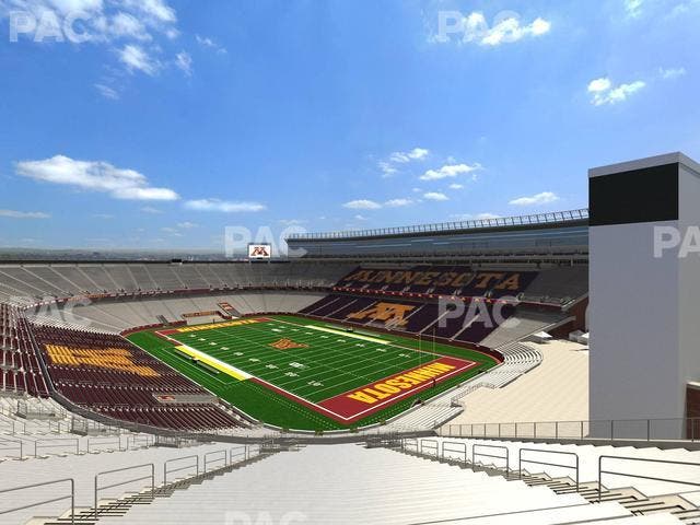 Huntington Bank Stadium - Section 202 Seat View