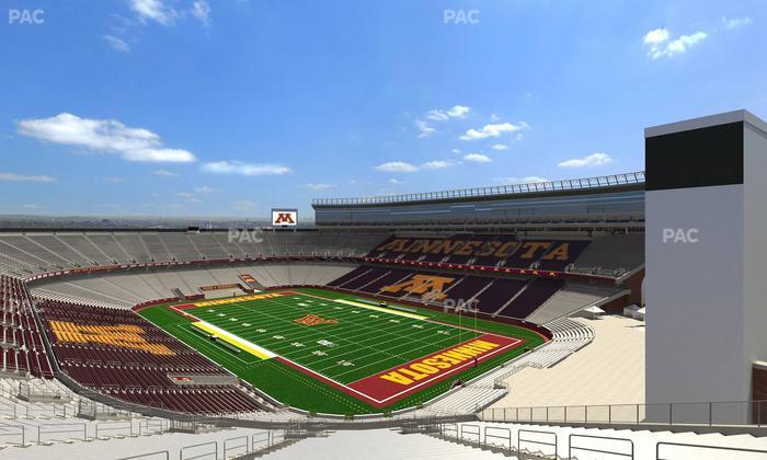 Huntington Bank Stadium - Section 202 Seat View