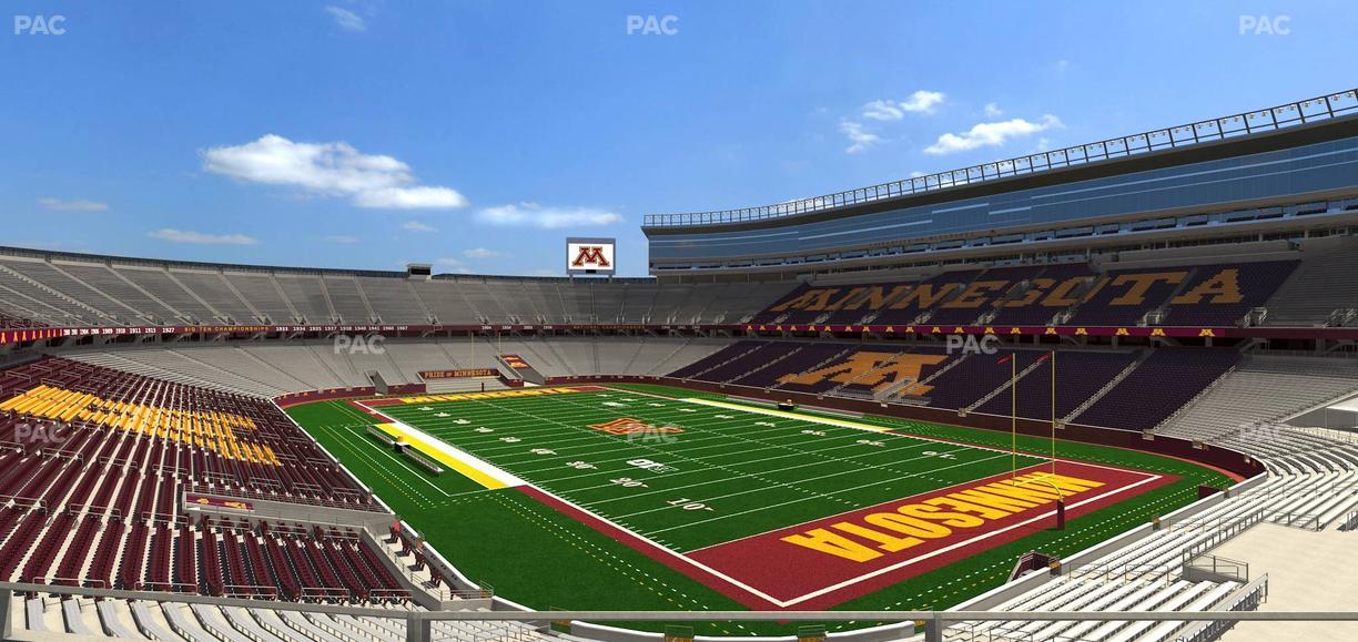 Huntington Bank Stadium - Section 202 Seat View