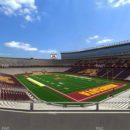 Huntington Bank Stadium - Section 202 Seat View