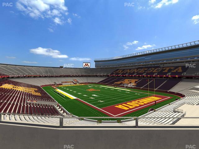 Huntington Bank Stadium - Section 202 Seat View