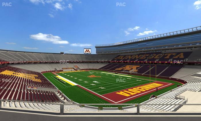 Huntington Bank Stadium - Section 202 Seat View