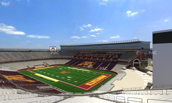 Huntington Bank Stadium - Section 203 Seat View