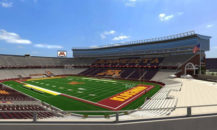 Huntington Bank Stadium - Section 203 Seat View