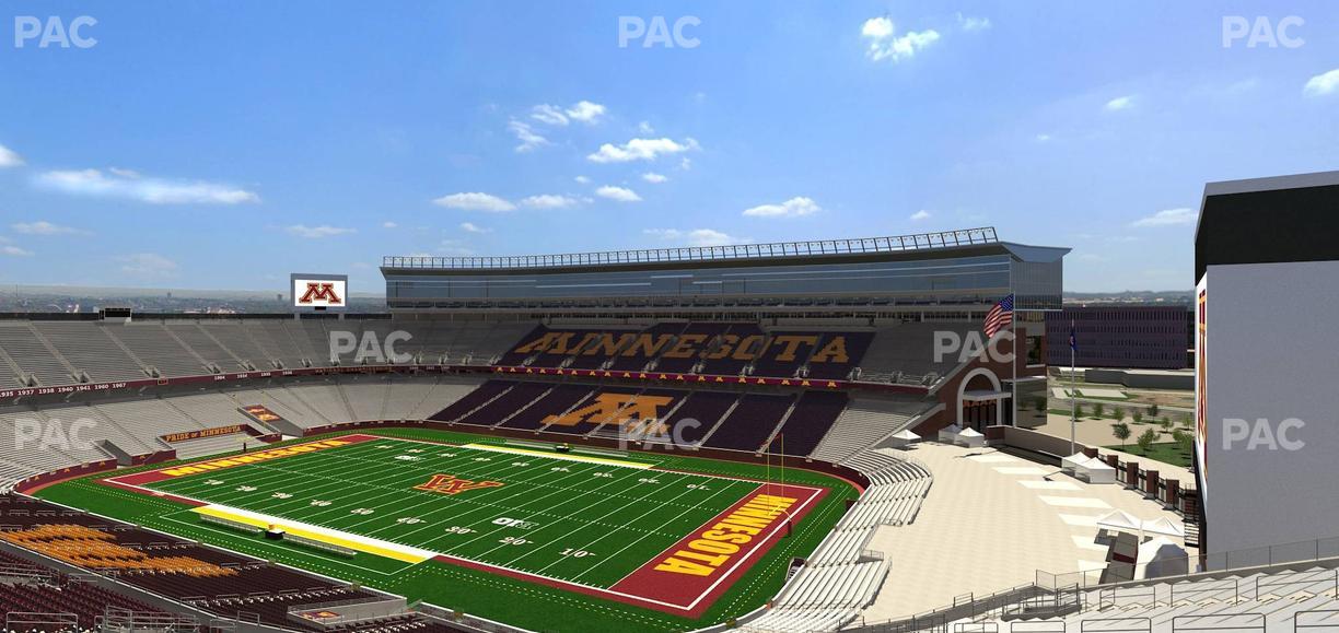 Huntington Bank Stadium - Section 204 Seat View