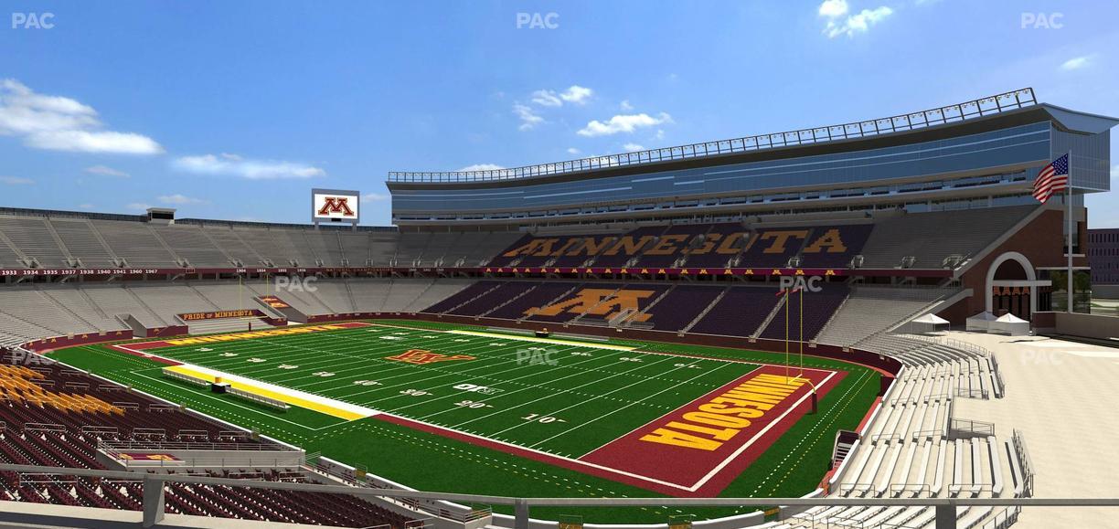 Huntington Bank Stadium - Section 204 Seat View