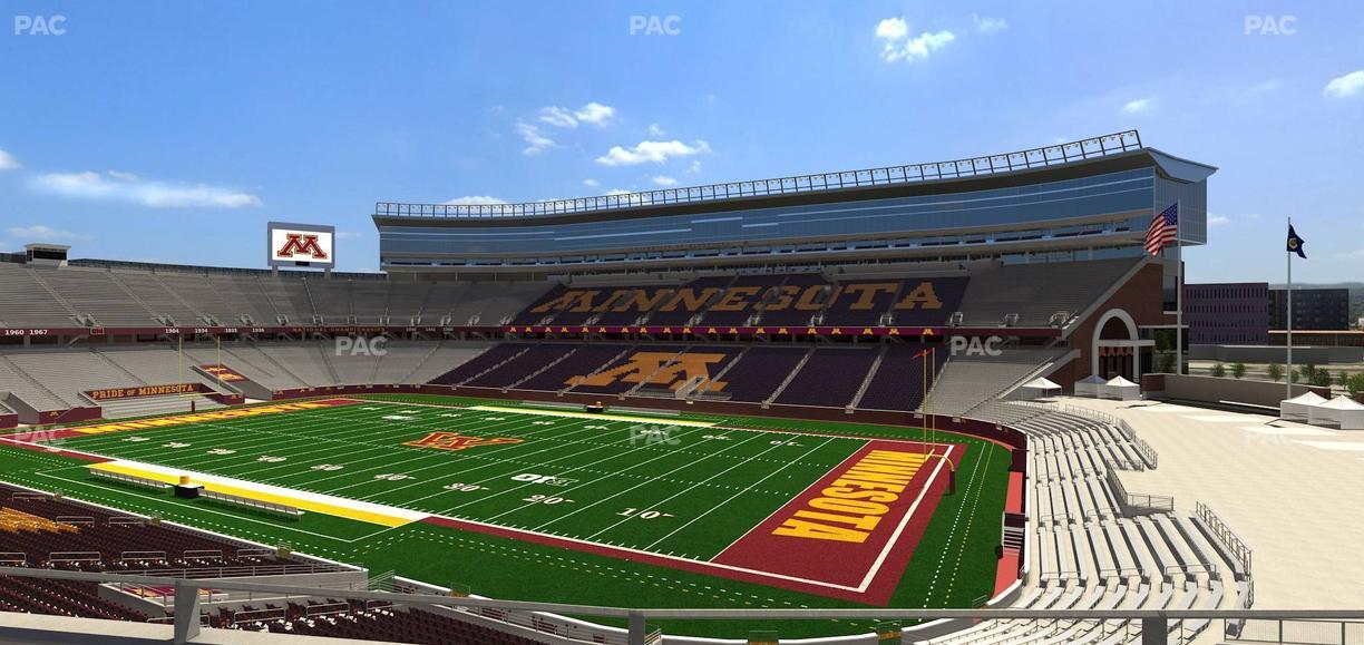 Huntington Bank Stadium - Section 205 Seat View