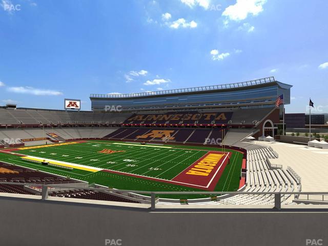 Huntington Bank Stadium - Section 205 Seat View