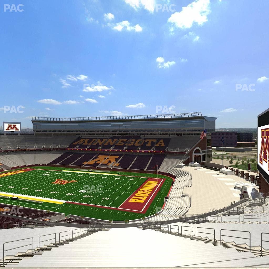 Huntington Bank Stadium - Section 205 Seat View