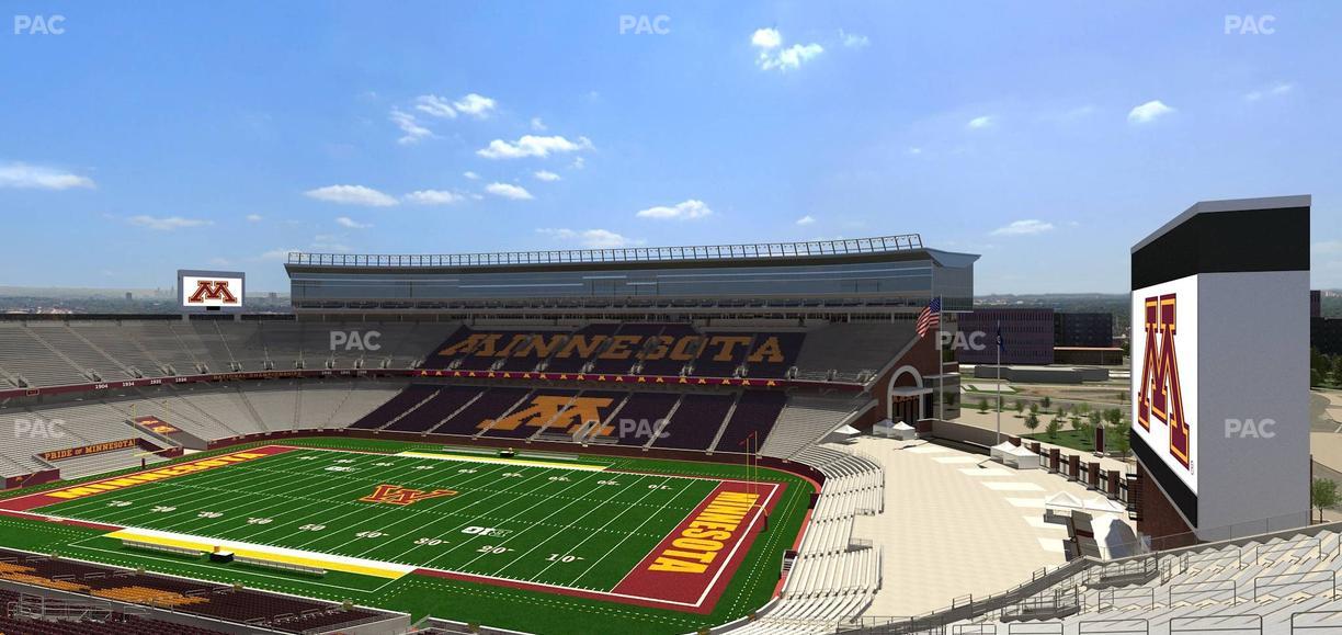 Huntington Bank Stadium - Section 205 Seat View