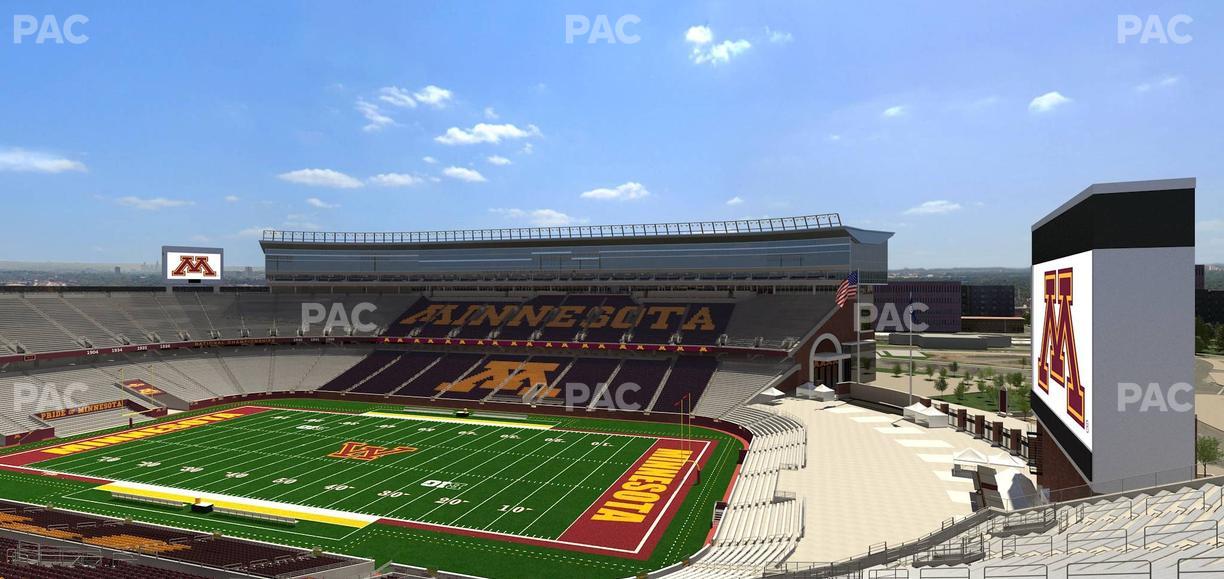 Huntington Bank Stadium - Section 205 Seat View