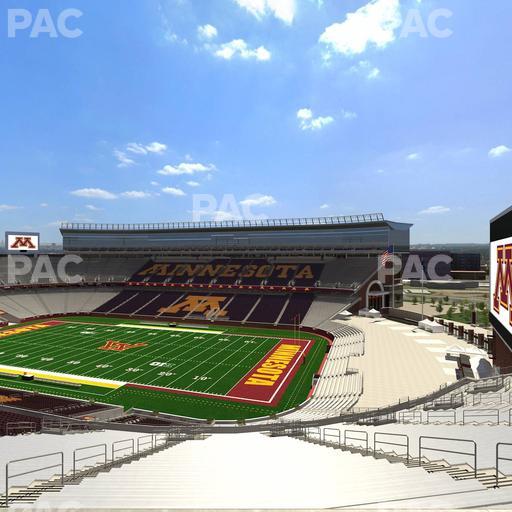 Huntington Bank Stadium - Section 205 Seat View