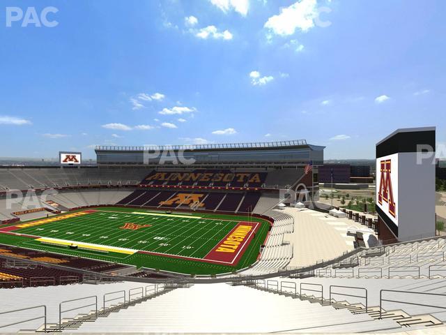 Huntington Bank Stadium - Section 205 Seat View Huntington Bank Stadium - Section 205 Seat View