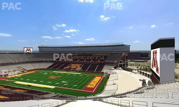 Huntington Bank Stadium - Section 205 Seat View