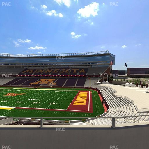 Huntington Bank Stadium - Section 206 Seat View