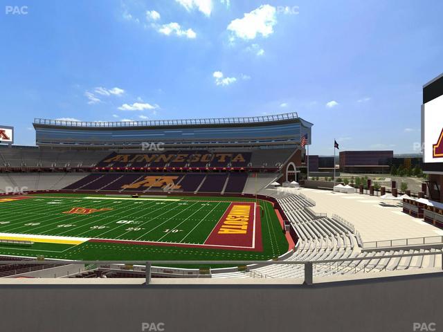 Huntington Bank Stadium - Section 206 Seat View