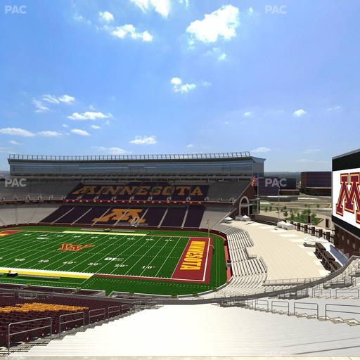 Huntington Bank Stadium - Section 206 Seat View