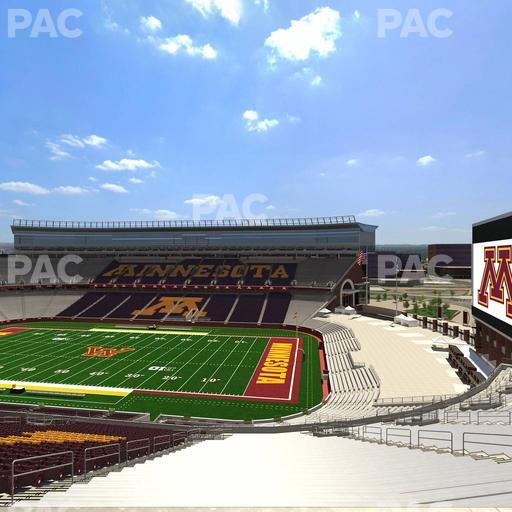 Huntington Bank Stadium - Section 206 Seat View