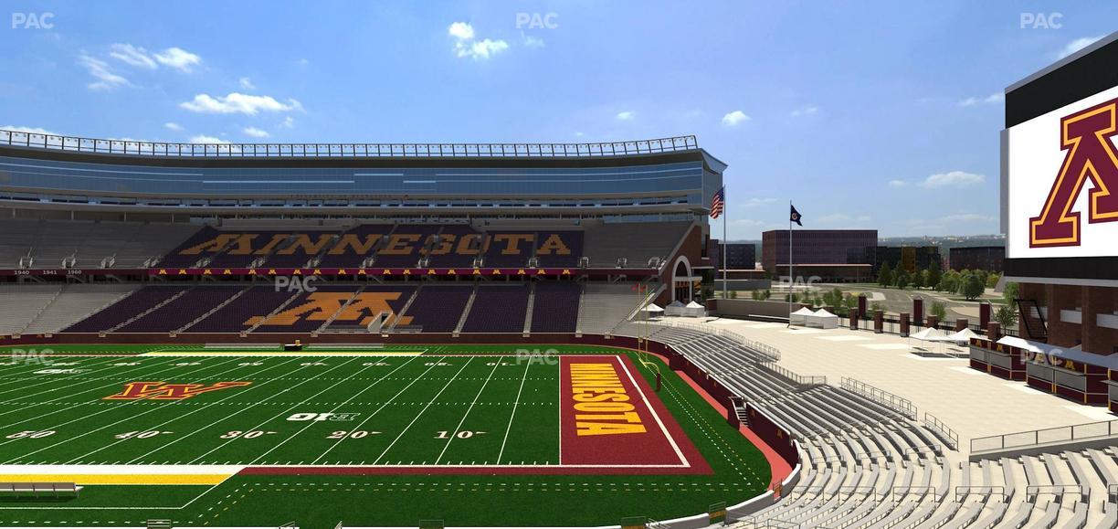 Huntington Bank Stadium - Section 207 Seat View