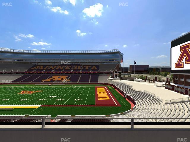 Huntington Bank Stadium - Section 207 Seat View