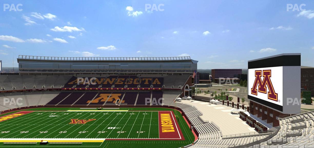 Huntington Bank Stadium - Section 207 Seat View