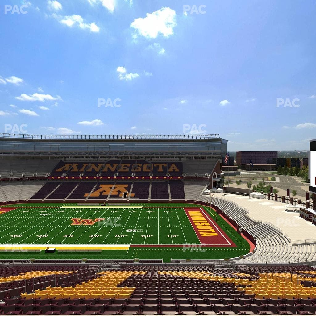 Huntington Bank Stadium - Section 208 Seat View