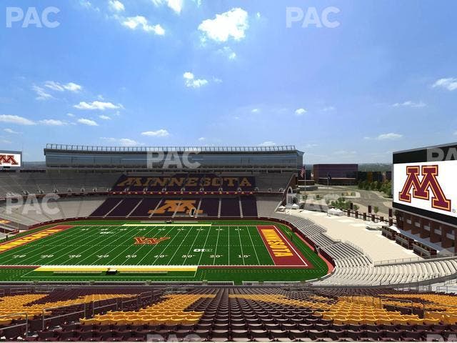 Huntington Bank Stadium - Section 208 Seat View