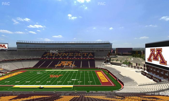 Huntington Bank Stadium - Section 208 Seat View