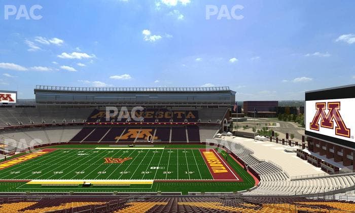 Huntington Bank Stadium - Section 208 Seat View