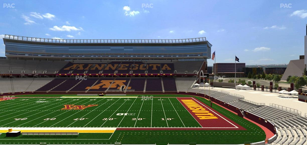 Huntington Bank Stadium - Section 208 Seat View