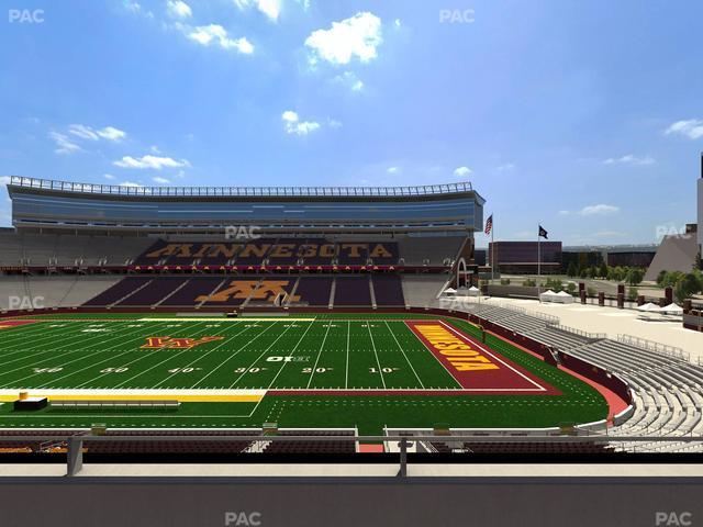 Huntington Bank Stadium - Section 208 Seat View